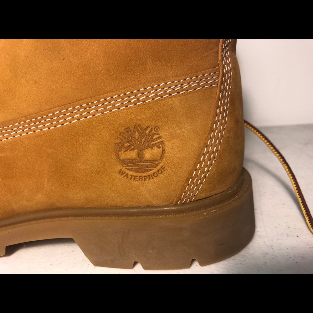 Timberland yellow boots with Ortholite size 10